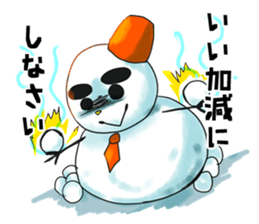 Life like a SNOWMAN! sticker #8226015