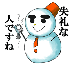 Life like a SNOWMAN! sticker #8226017