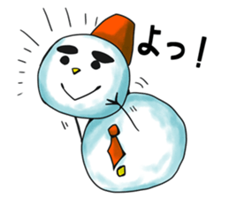 Life like a SNOWMAN! sticker #8226021