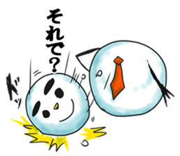 Life like a SNOWMAN! sticker #8226025