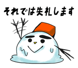 Life like a SNOWMAN! sticker #8226026