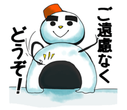 Life like a SNOWMAN! sticker #8226030