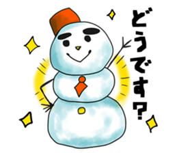 Life like a SNOWMAN! sticker #8226031