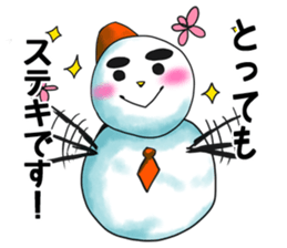 Life like a SNOWMAN! sticker #8226033