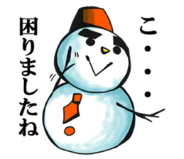 Life like a SNOWMAN! sticker #8226047