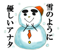 Life like a SNOWMAN! sticker #8226050