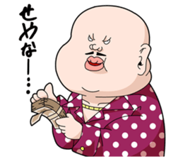 Japanese style bad guys sticker #8226729