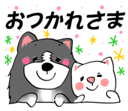 border collie dog! sticker #8226780