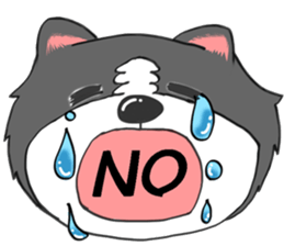 border collie dog! sticker #8226786