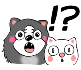 border collie dog! sticker #8226790