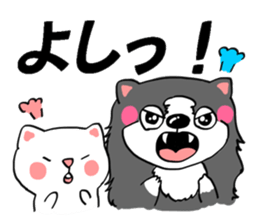 border collie dog! sticker #8226804