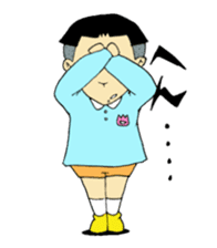 office worker Saito4...childhood sticker #8226824