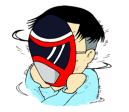 office worker Saito4...childhood sticker #8226843