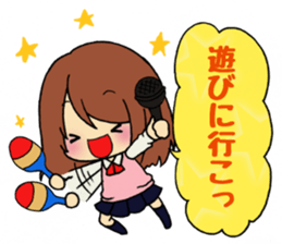 Everyday of girl sticker #8227300