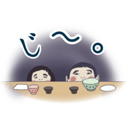 Nostalgic primary schoolchild sticker #8227415