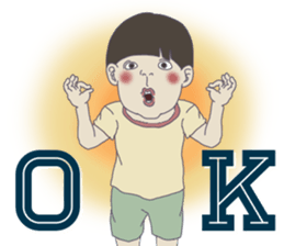 Nostalgic primary schoolchild sticker #8227428