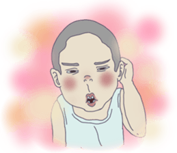 Nostalgic primary schoolchild sticker #8227440