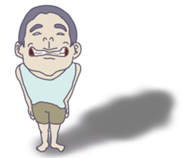 Nostalgic primary schoolchild sticker #8227445