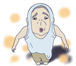 Nostalgic primary schoolchild sticker #8227449