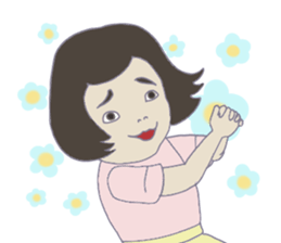 Nostalgic primary schoolchild sticker #8227451