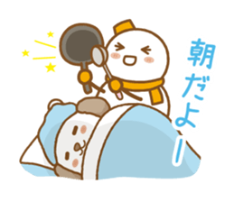 fluffy earmuffs dog sticker #8227569