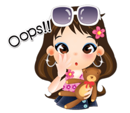 NOKwheed : NELL Friendly cute girl. [EN] sticker #8227783