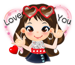 NOKwheed : NELL Friendly cute girl. [EN] sticker #8227800