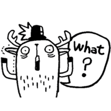 Black and White Bear 6 sticker #8228376