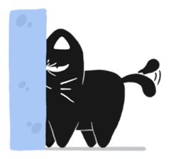 Psycho The Black Cat sticker #8228932