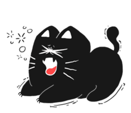 Psycho The Black Cat sticker #8228938