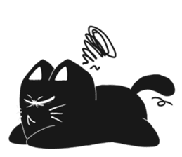 Psycho The Black Cat sticker #8228939