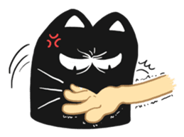Psycho The Black Cat sticker #8228943