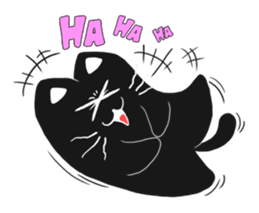 Psycho The Black Cat sticker #8228946