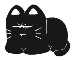Psycho The Black Cat sticker #8228947