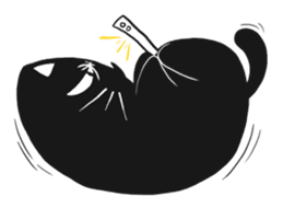 Psycho The Black Cat sticker #8228950