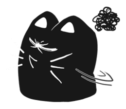 Psycho The Black Cat sticker #8228957