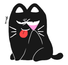 Psycho The Black Cat sticker #8228969