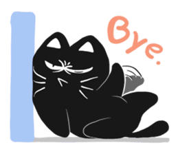 Psycho The Black Cat sticker #8228970