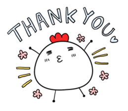 Chicken chick daily sticker #8229338