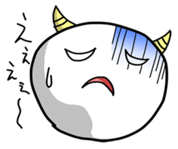 Bad scary devil sticker #8229457