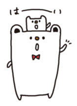 With white bears. sticker #8230900