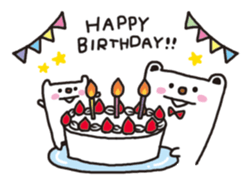 With white bears. sticker #8230931