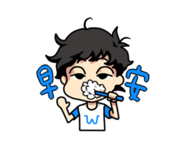 Ga wei's Ga Ga life sticker #8231231