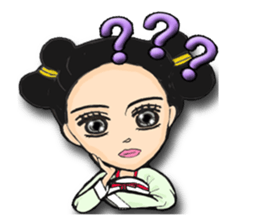 Ladies and guards -Tang Dynasty sticker #8231333