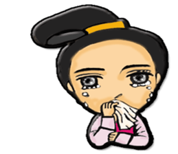 Ladies and guards -Tang Dynasty sticker #8231358