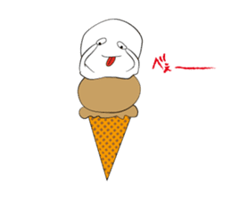 Sticker of the Ice cream sticker #8232605
