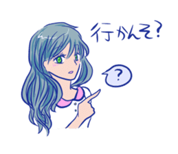 Yamaguchi valve women sticker #8233432