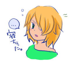 Yamaguchi valve women sticker #8233443