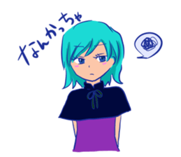 Yamaguchi valve women sticker #8233445