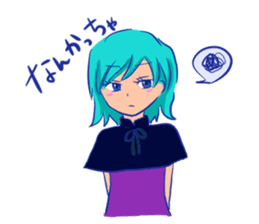 Yamaguchi valve women sticker #8233445